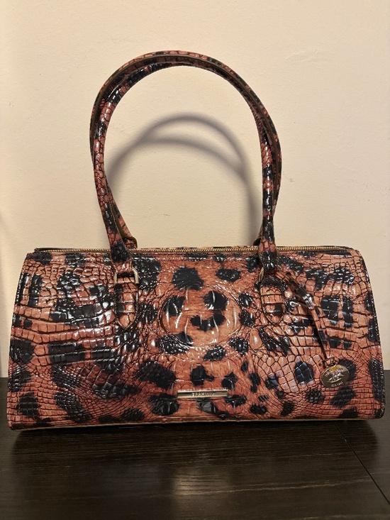 Brahmin Handbags - Brahmin Sophia Shoulder Bag in Golden Lynx — NWT Rare Exotic Print